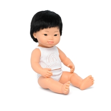 Miniland Baby Doll Asian Boy with Down's Syndrome